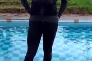 Sandra compartiendo un día con su hijo peludo Romeo